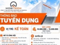 TUYỂN DỤNG NHÂN VIÊN KẾ TOÁN